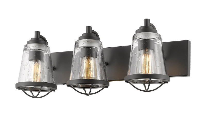 Mariner 3 Light 24" Vanity in Bronze