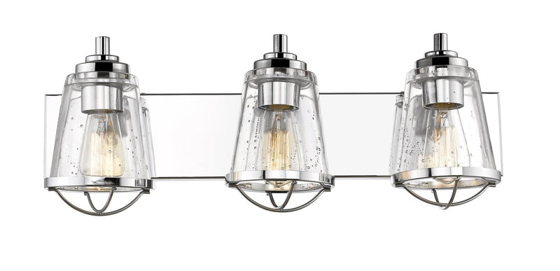 Mariner 3 Light 24" Vanity in Chrome
