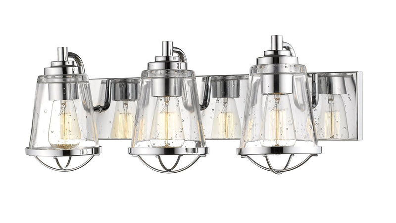 Mariner 3 Light 24" Vanity in Chrome