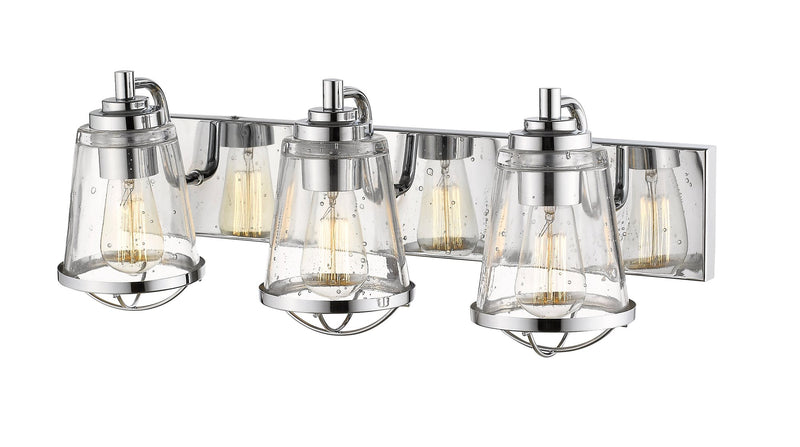 Mariner 3 Light 24" Vanity in Chrome