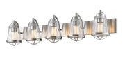 Mariner 5 Light 40" Vanity in Brushed Nickel