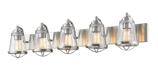 Mariner 5 Light 40" Vanity in Brushed Nickel