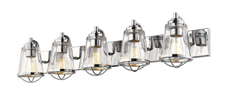 Mariner 5 Light 40" Vanity in Chrome