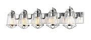 Mariner 5 Light 40" Vanity in Chrome