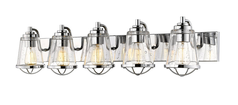 Mariner 5 Light 40" Vanity in Chrome