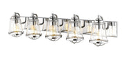 Mariner 5 Light 40" Vanity in Chrome