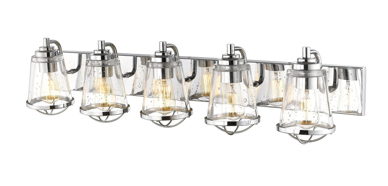 Mariner 5 Light 40" Vanity in Chrome
