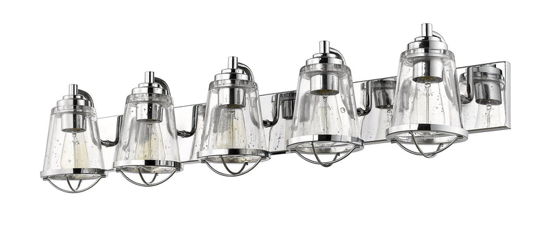 Mariner 5 Light 40" Vanity in Chrome