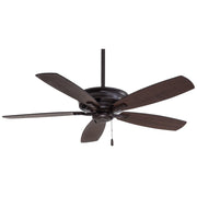Kafé 52" Ceiling Fan in Kocoa / Dark Maple/Toned Med Maple