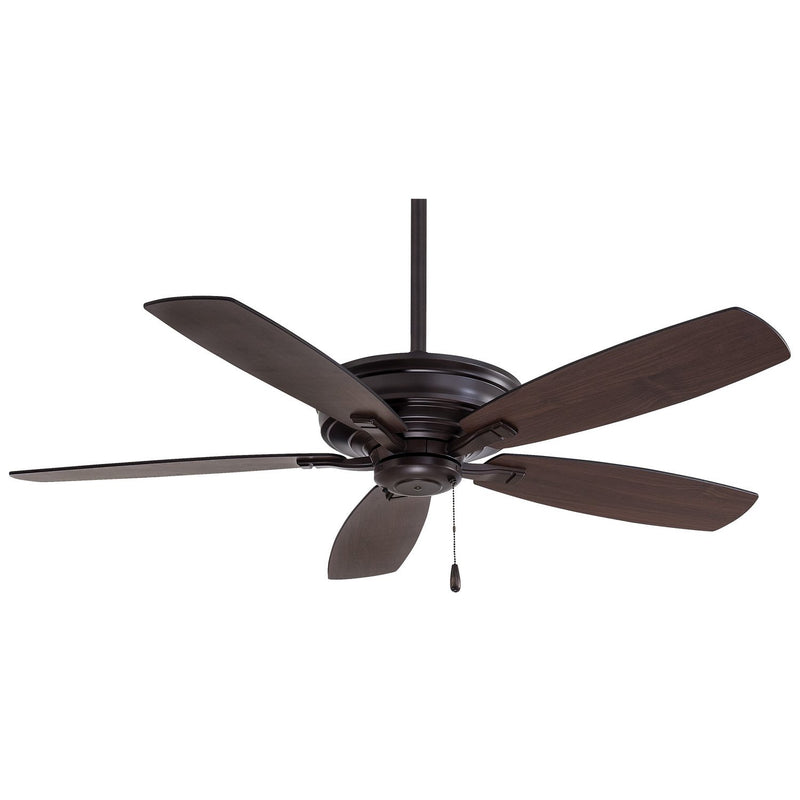 Kafé 52" Ceiling Fan in Kocoa / Dark Maple/Toned Med Maple