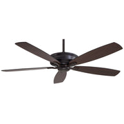 Kafé XL 60" Ceiling Fan in Kocoa / Toned Medium Maple/Dark Maple