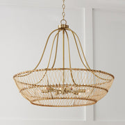 Wren 6-Light Pendant in Matte Brass