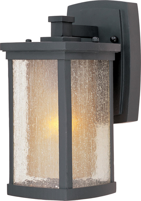 Bungalow One Light Outdoor Wall Lantern in Bronze