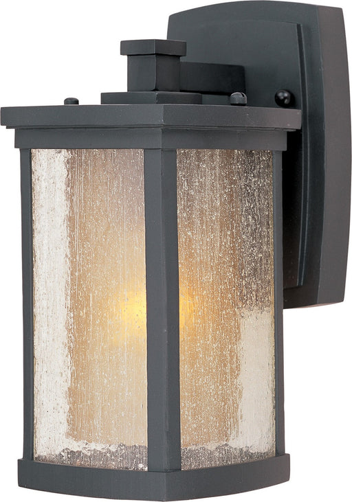 Bungalow One Light Outdoor Wall Lantern in Bronze