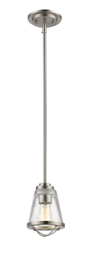 Mariner 1 Light 5.5" Pendant in Brushed Nickel