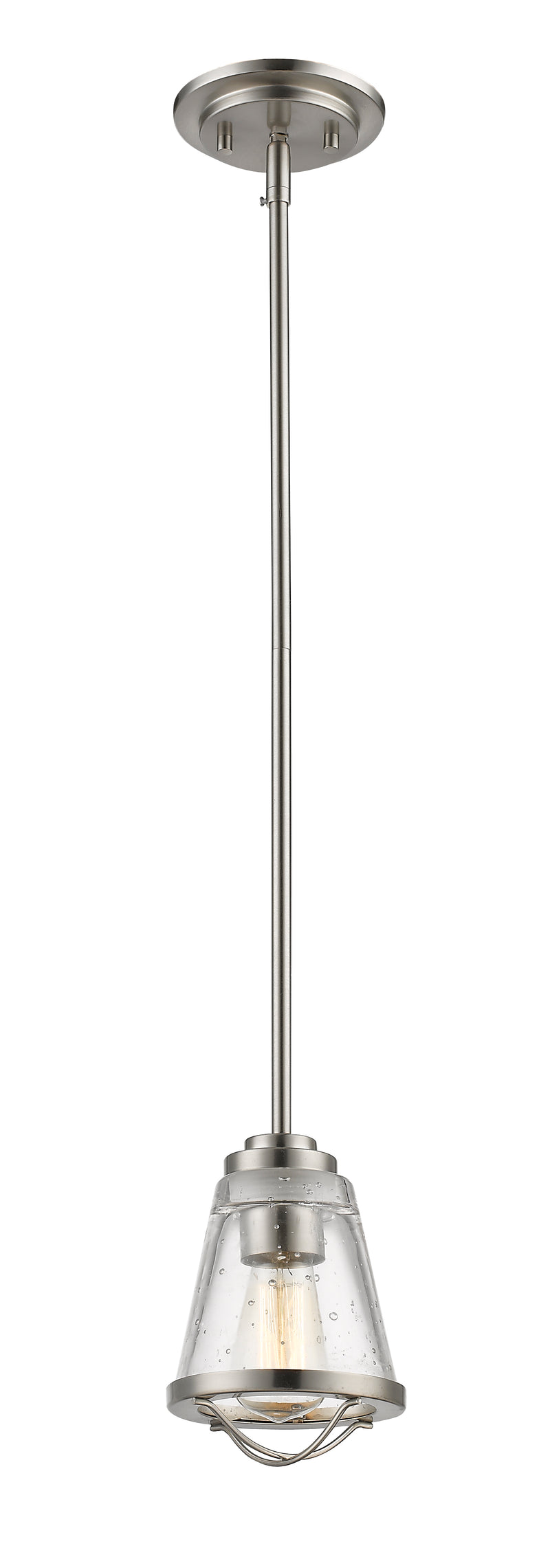 Mariner 1 Light 5.5" Pendant in Brushed Nickel