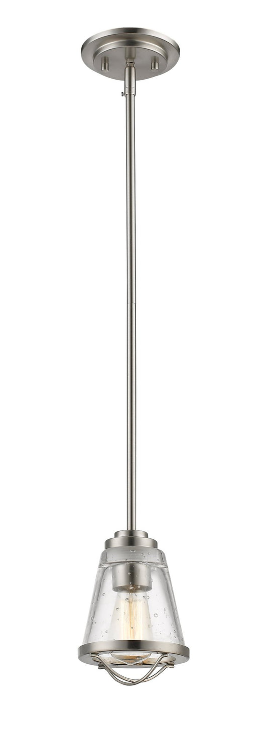 Mariner 1 Light 5.5" Pendant in Brushed Nickel