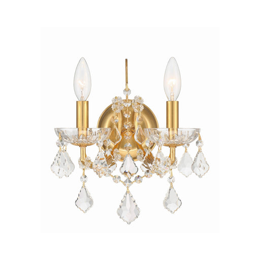 Filmore 2 Light 10.5" Sconce in Antique Gold