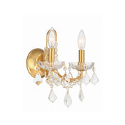 Filmore 2 Light 10.5" Sconce in Antique Gold
