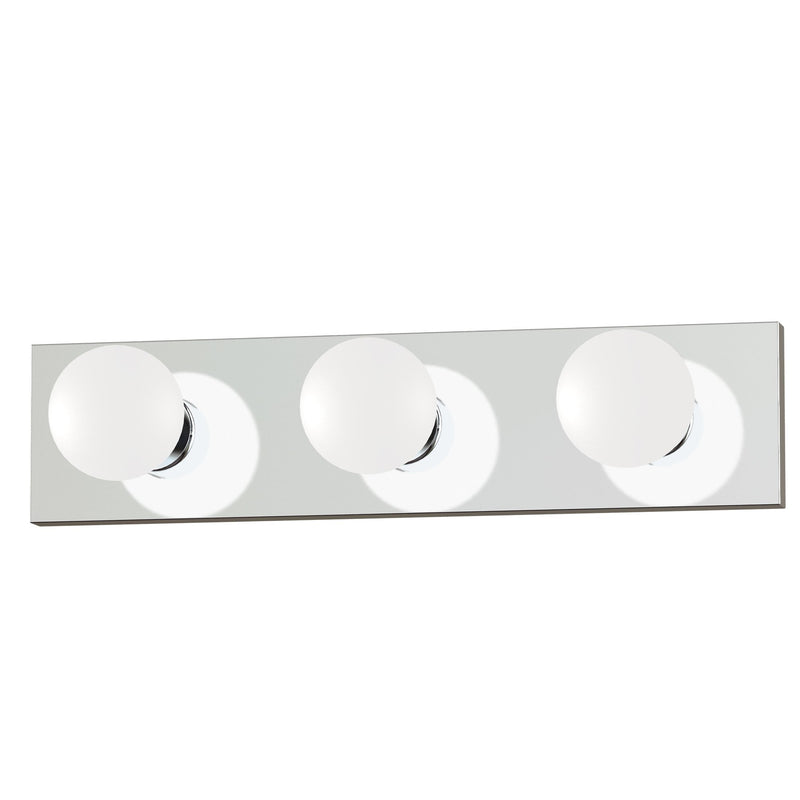 Essentials 3 Light Bath Vanity in Polished Chrome