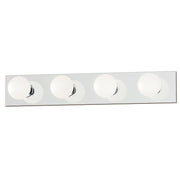 Essentials 4 Light Bath Vanity in Polished Chrome