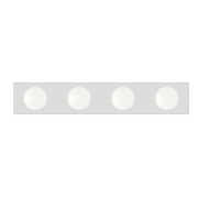 Essentials 4 Light Bath Vanity in Polished Chrome