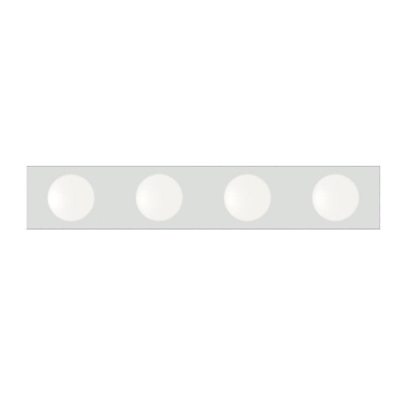 Essentials 4 Light Bath Vanity in Polished Chrome