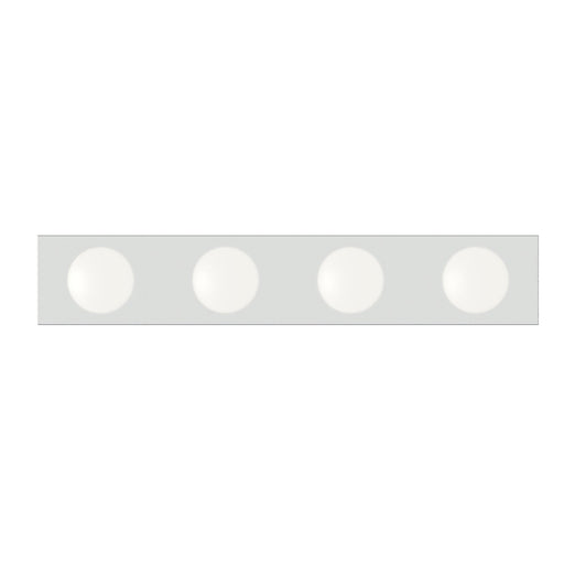 Essentials 4 Light Bath Vanity in Polished Chrome