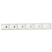 Essentials 6 Light Bath Vanity in Polished Chrome