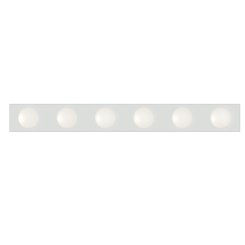 Essentials 6 Light Bath Vanity in Polished Chrome