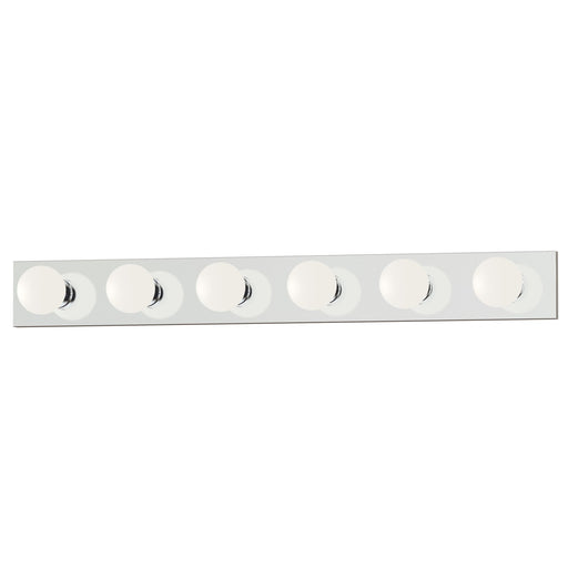 Essentials 6 Light Bath Vanity in Polished Chrome