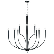 Holden 10-Light Chandelier in Matte Black