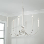 Holden 6-Light Chandelier in Polished Nickel