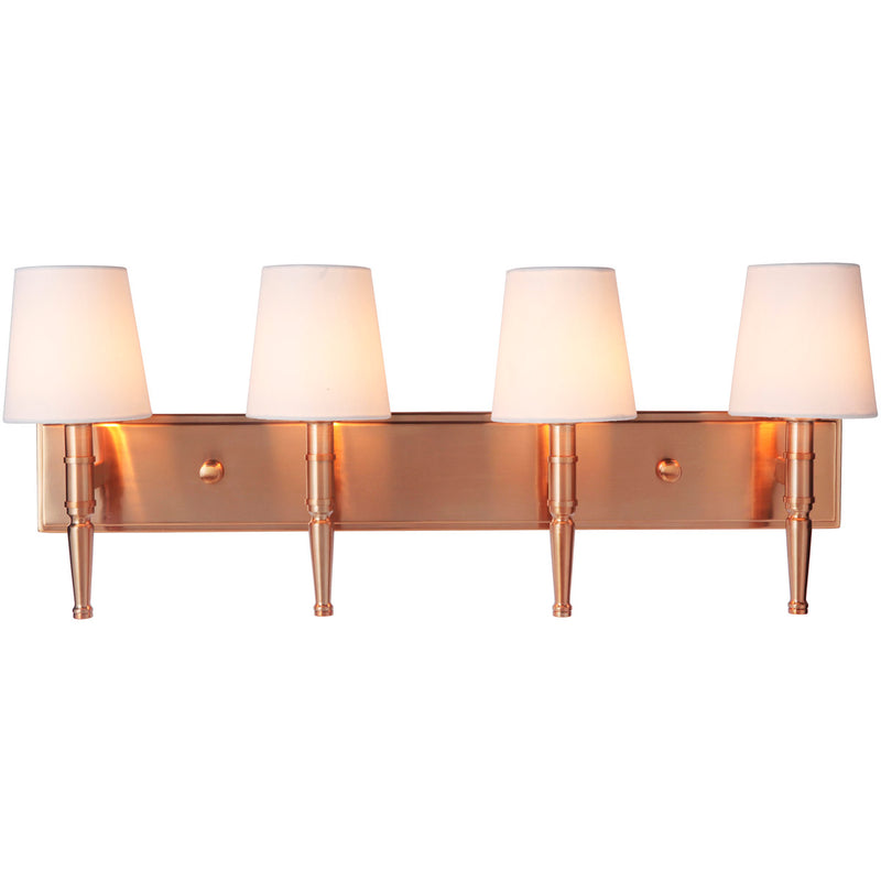 Ella 4 Light 30.5" Vanity in Satin Brass