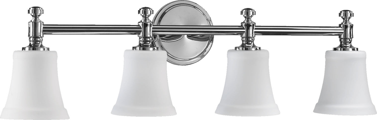 Transitional Vanity in Chrome