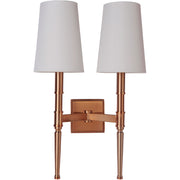 Ella 2 Light 13" Wall Sconce in Satin Brass