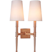 Ella 2 Light 13" Wall Sconce in Satin Brass