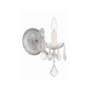 Maria Theresa 1 Light 6" Sconce in Polished Chrome