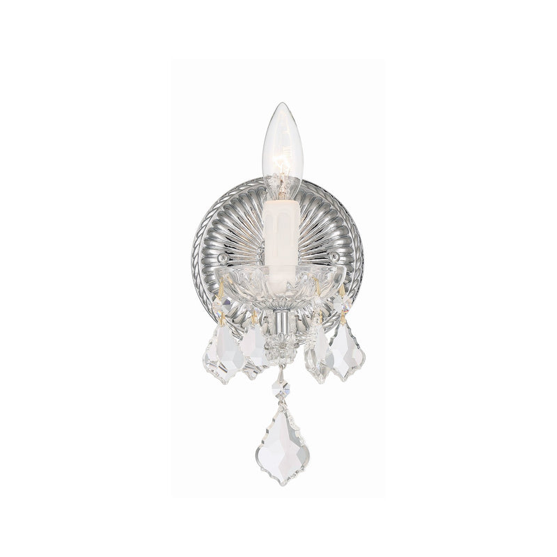 Maria Theresa 1 Light 6" Sconce in Polished Chrome