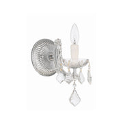 Maria Theresa 1 Light 6" Sconce in Polished Chrome