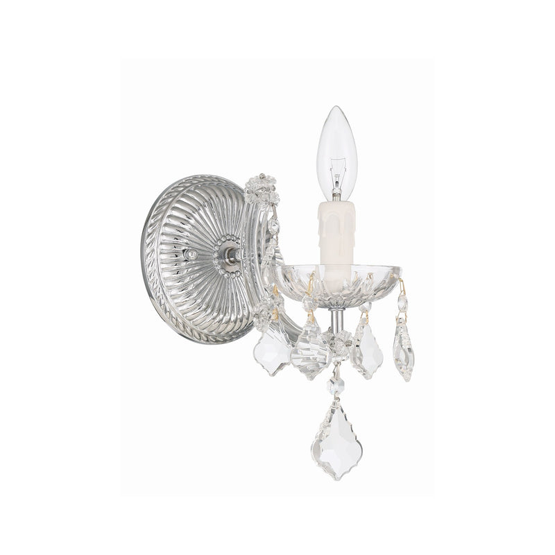 Maria Theresa 1 Light 6" Sconce in Polished Chrome
