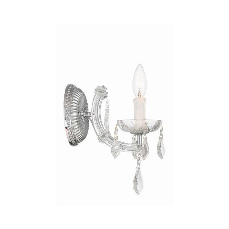 Maria Theresa 1 Light 6" Sconce in Polished Chrome