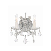 Maria Theresa 2 Light 10.5" Sconce in Polished Chrome