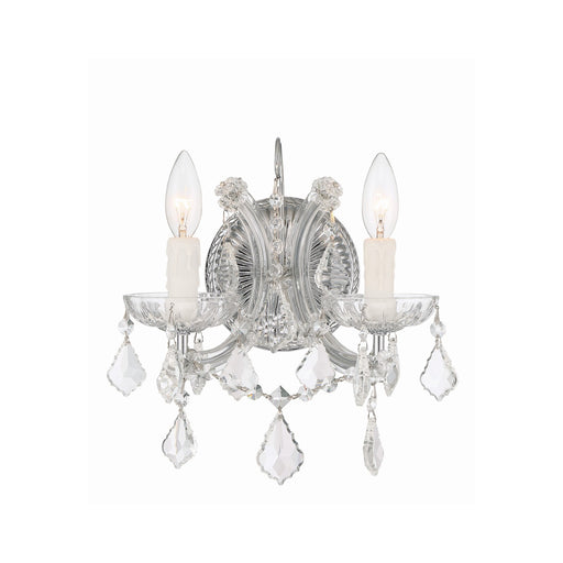 Maria Theresa 2 Light 10.5" Sconce in Polished Chrome