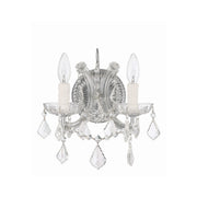Maria Theresa 2 Light 10.5" Sconce in Polished Chrome