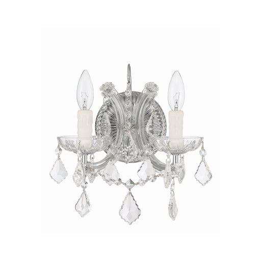 Maria Theresa 2 Light 10.5" Sconce in Polished Chrome