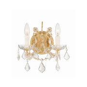 Maria Theresa 2 Light 10.5" Sconce in Gold
