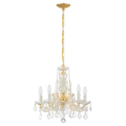 Maria Theresa 5 Light 20" Chandelier in Gold
