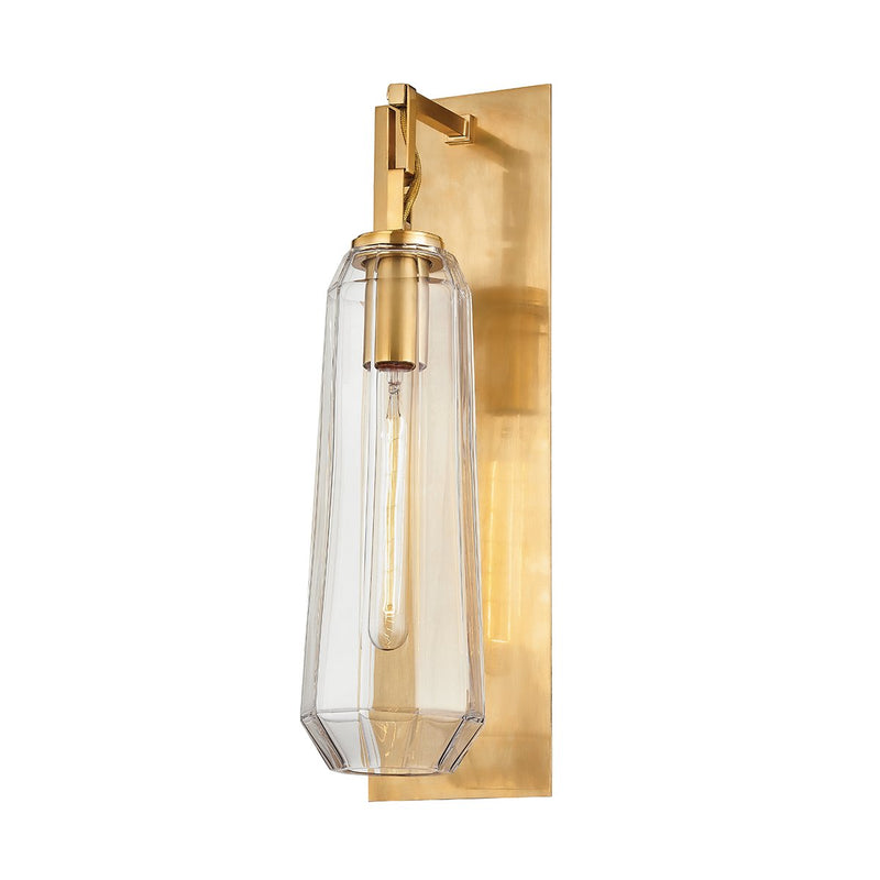 Copenhagen Wall Sconce in Vintage Brass