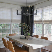 Portman 9-Light Chandelier in Matte Black